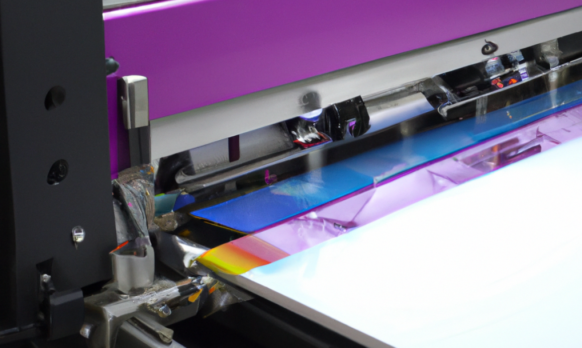 Smart Print UV printeris drukā krāsainu attēlu